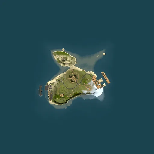 Rust map seed 1423998368, 1500x1500m top-down preview