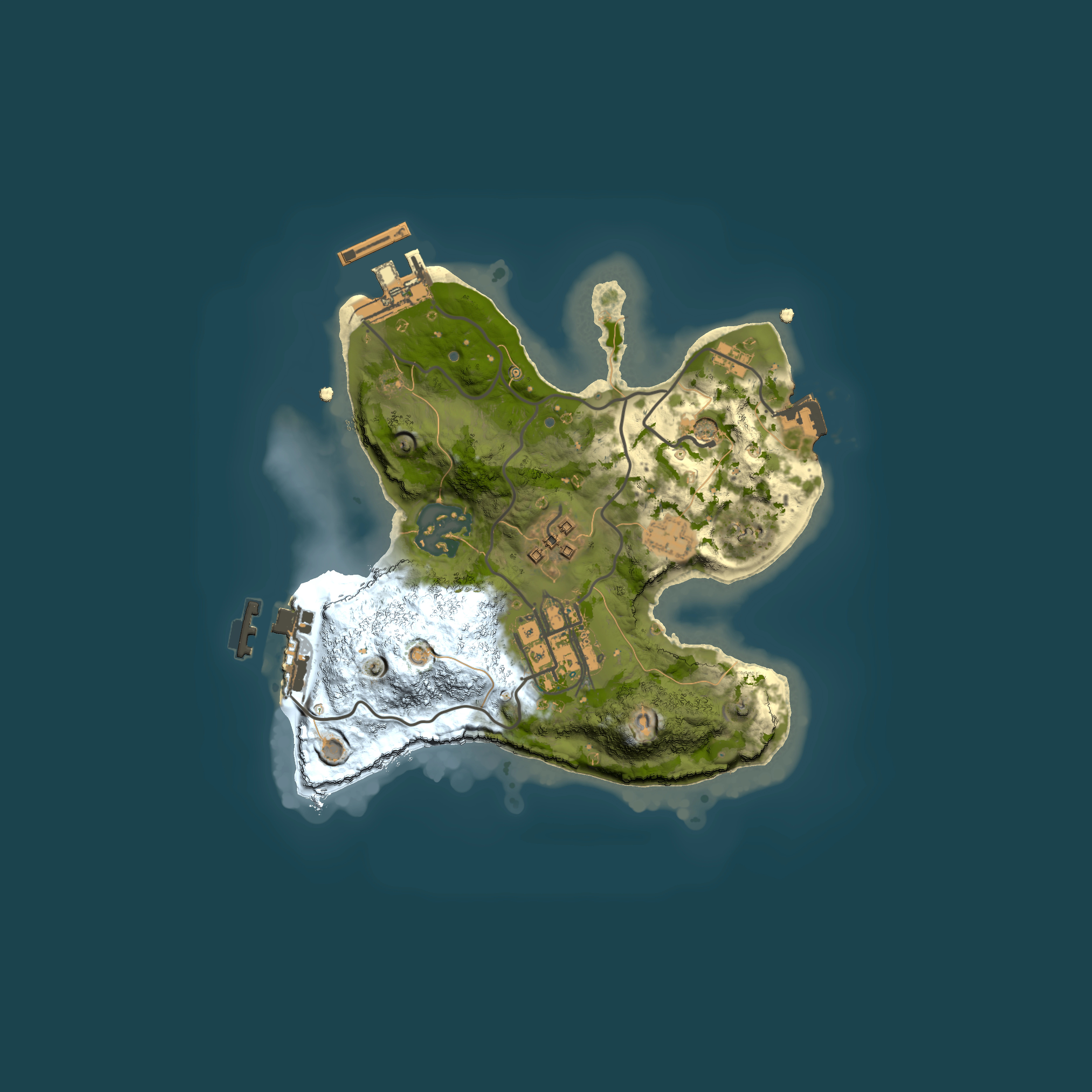 Full top-down render of Rust map seed 2078317254, 2000x2000m