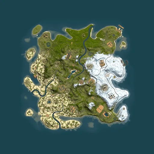 Rust map seed 1971232871, 4000x4000m top-down preview