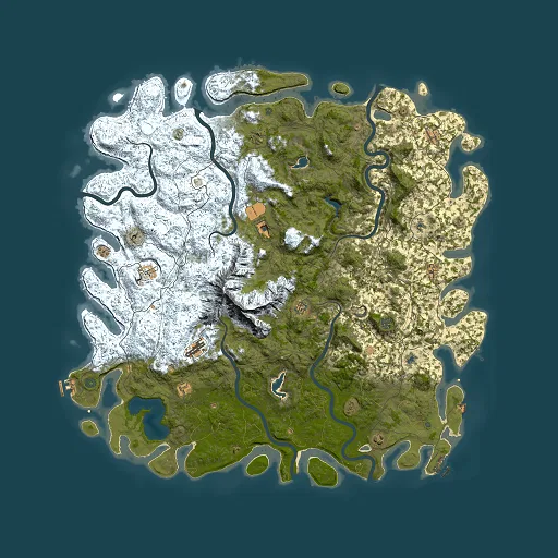 Rust map seed 1754458046, 6000x6000m top-down preview