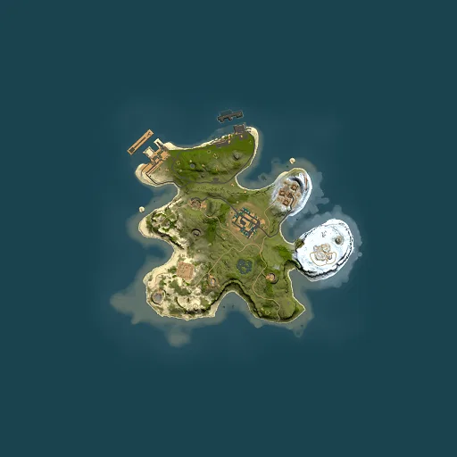 Rust map seed 1742505783, 2000x2000m top-down preview
