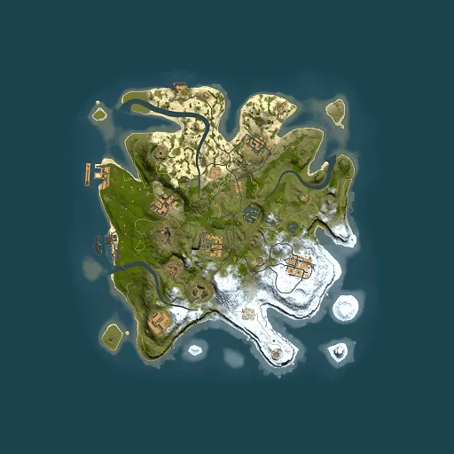 Rust map seed 1583602282, 3000x3000m top-down preview