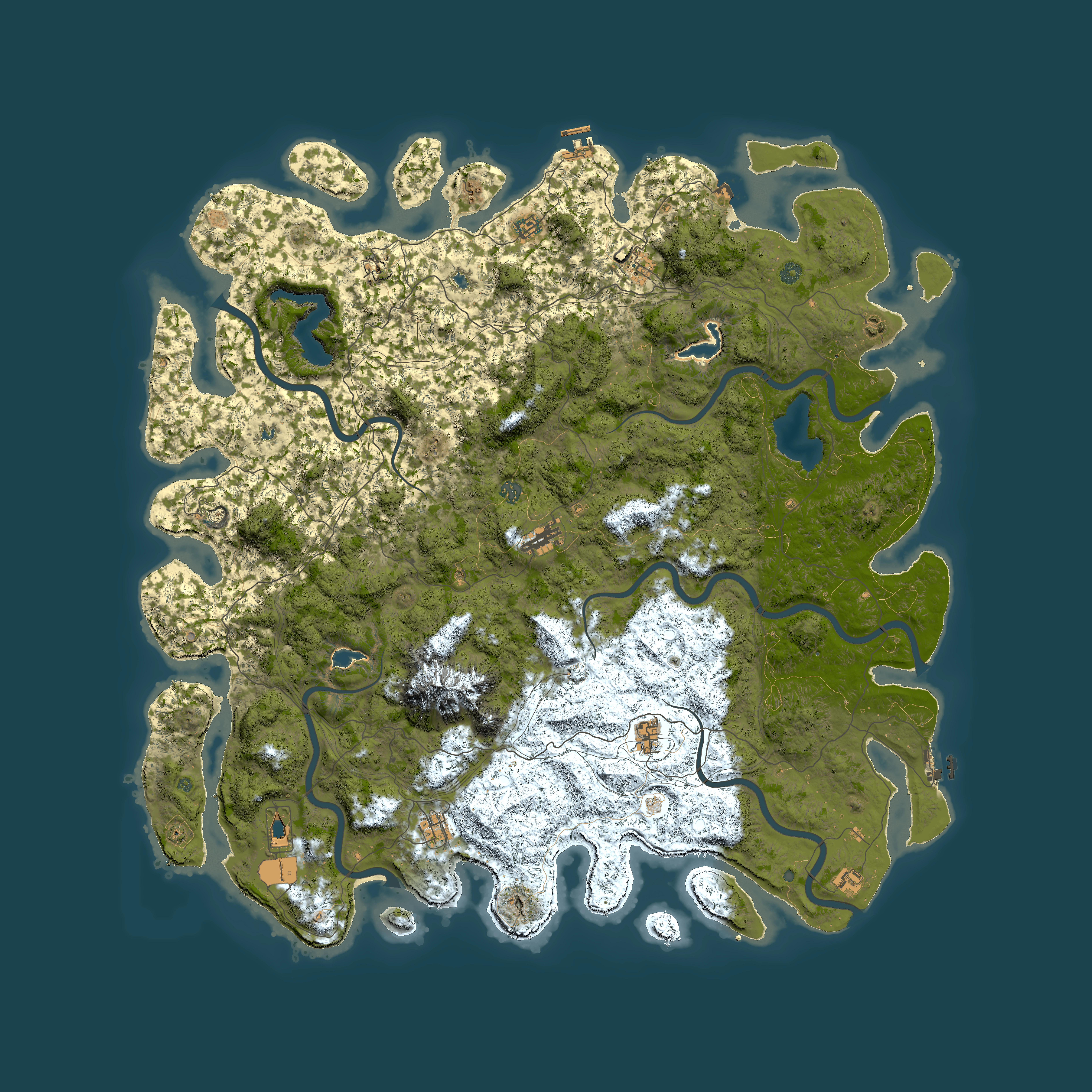 Full top-down render of Rust map seed 1735889996, 6000x6000m