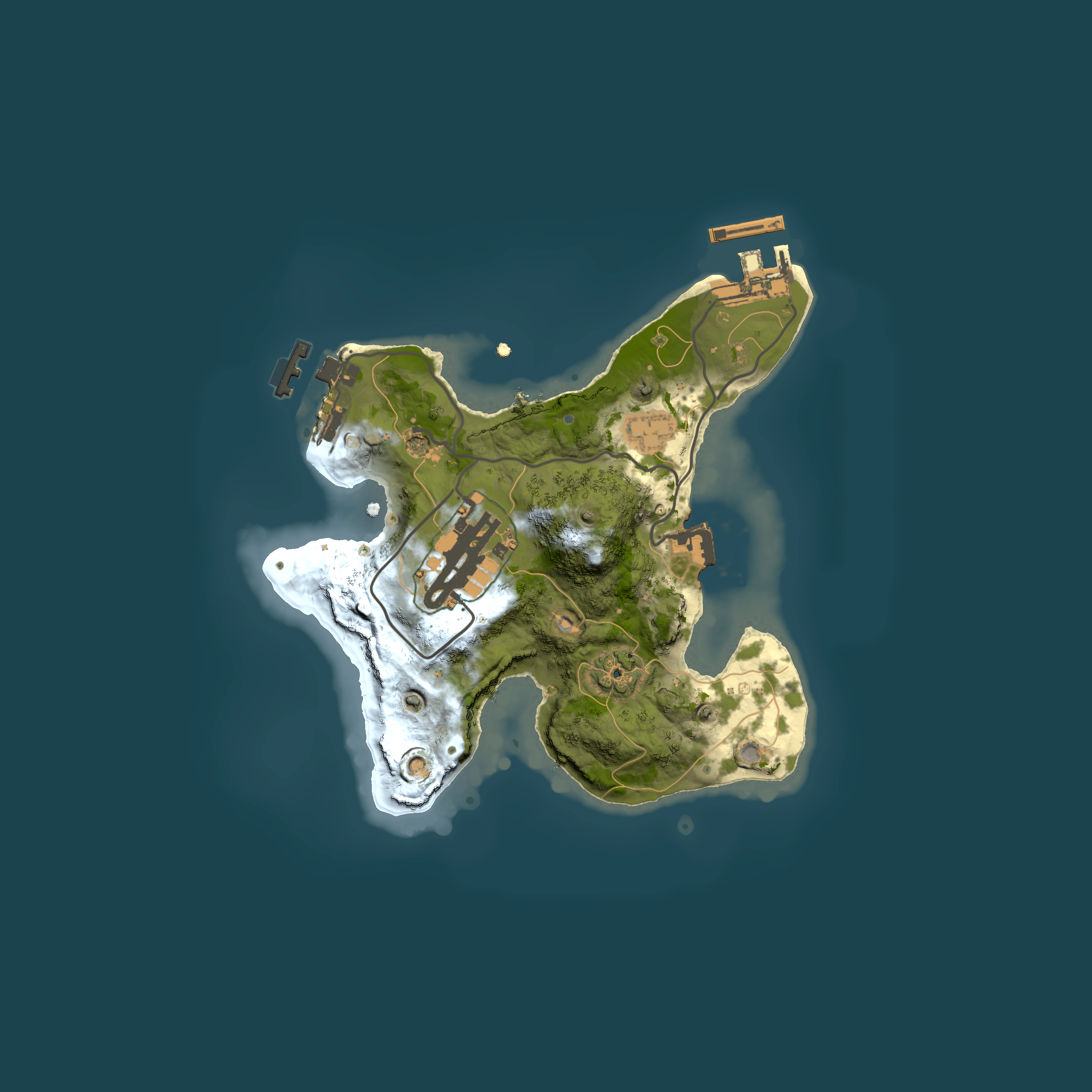 Full top-down render of Rust map seed 338674004, 2000x2000m