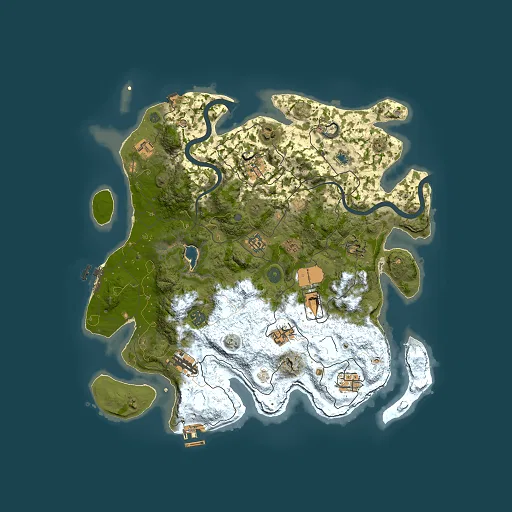 Rust map seed 1091487797, 4000x4000m top-down preview