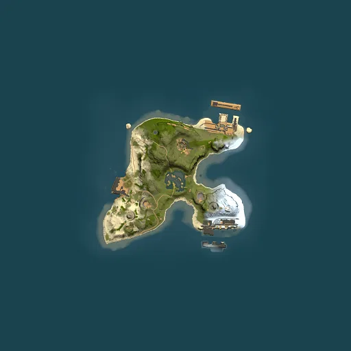 Rust map seed 1481781172, 1500x1500m top-down preview