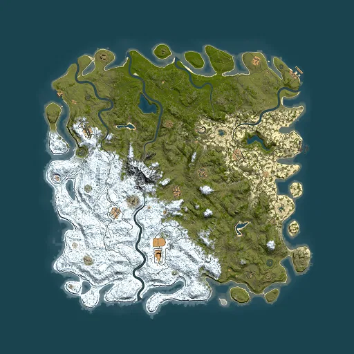 Rust map seed 1628329839, 6000x6000m top-down preview