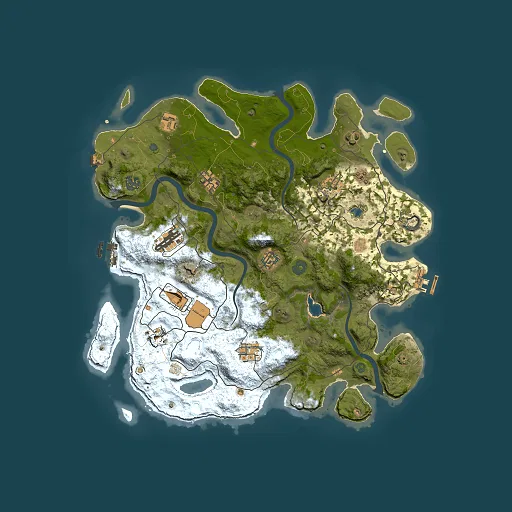 Rust map seed 1780068204, 4000x4000m top-down preview