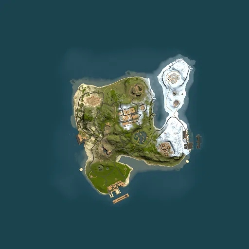 Rust map seed 952109785, 2000x2000m top-down preview