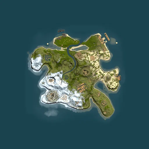 Rust map seed 707175038, 2500x2500m top-down preview