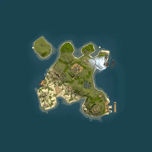 Rust map seed 435130652, 2000x2000m top-down preview
