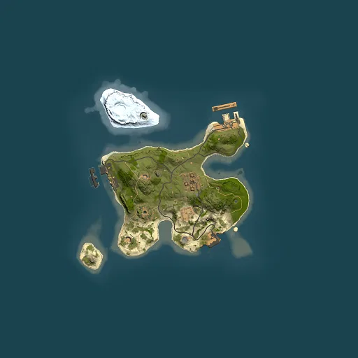 Rust map seed 380068488, 2000x2000m top-down preview