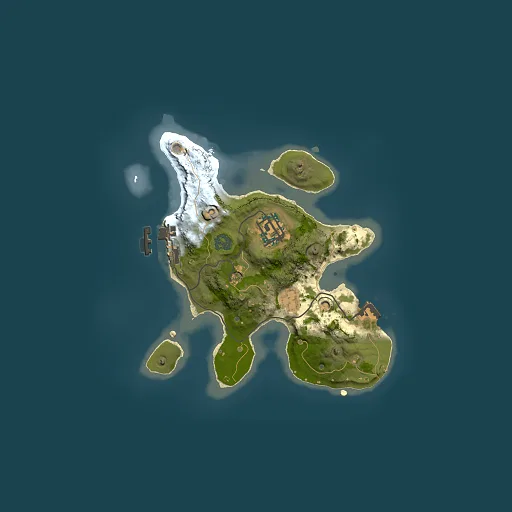 Rust map seed 624508991, 2000x2000m top-down preview