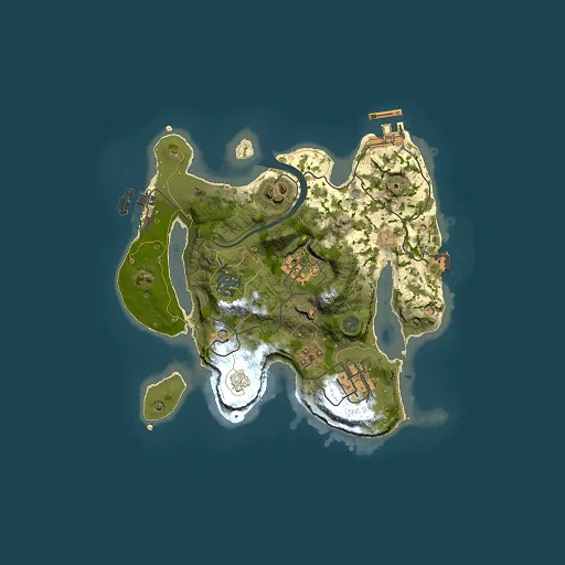 Rust map seed 1171029300, 2500x2500m top-down preview