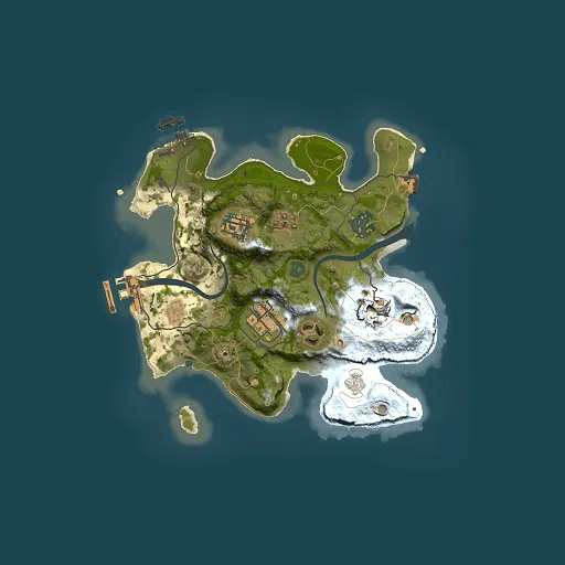 Rust map seed 1118895929, 2500x2500m top-down preview