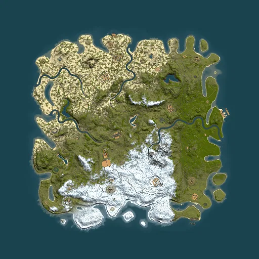 Rust map seed 1142810000, 6000x6000m top-down preview