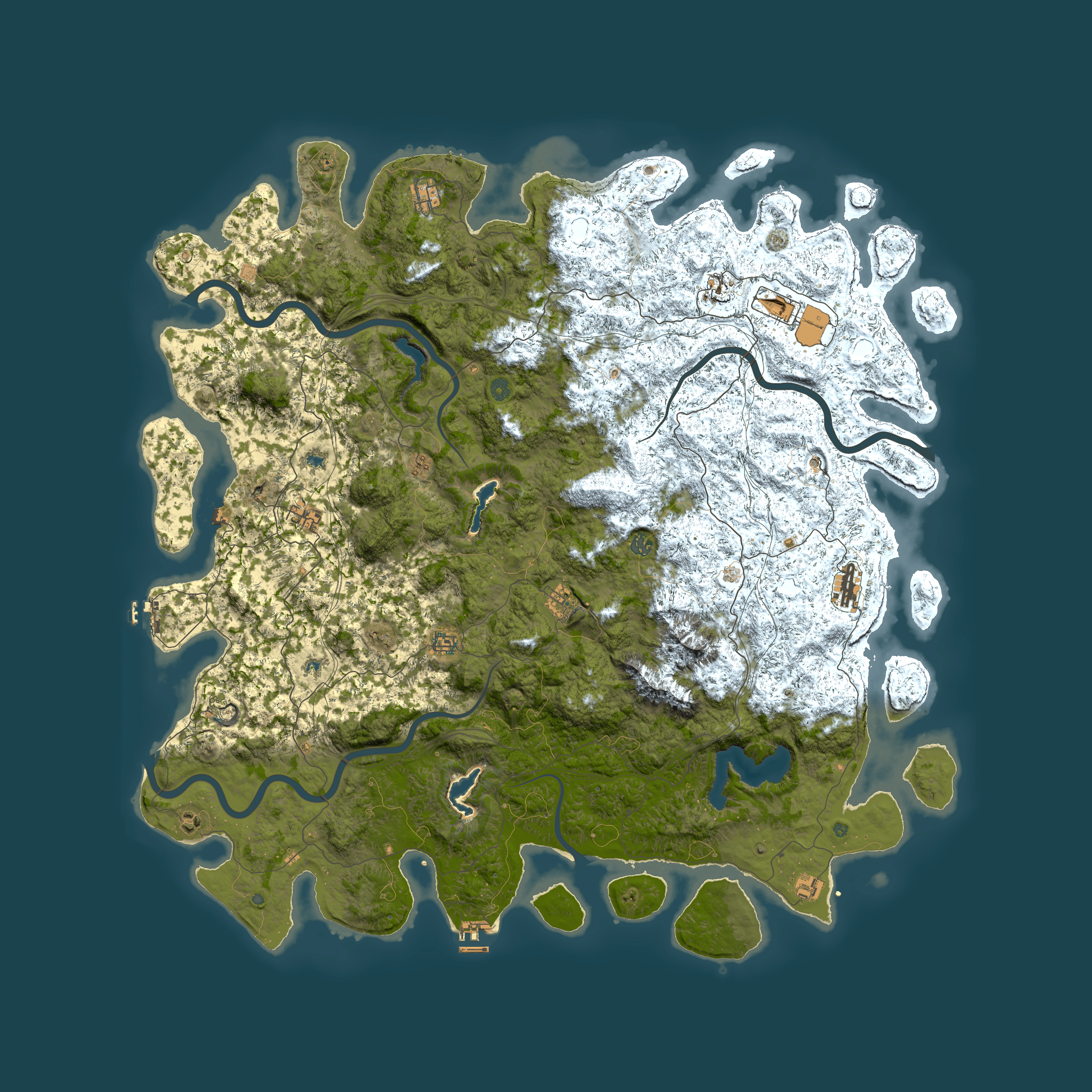 Full top-down render of Rust map seed 1003519342, 6000x6000m