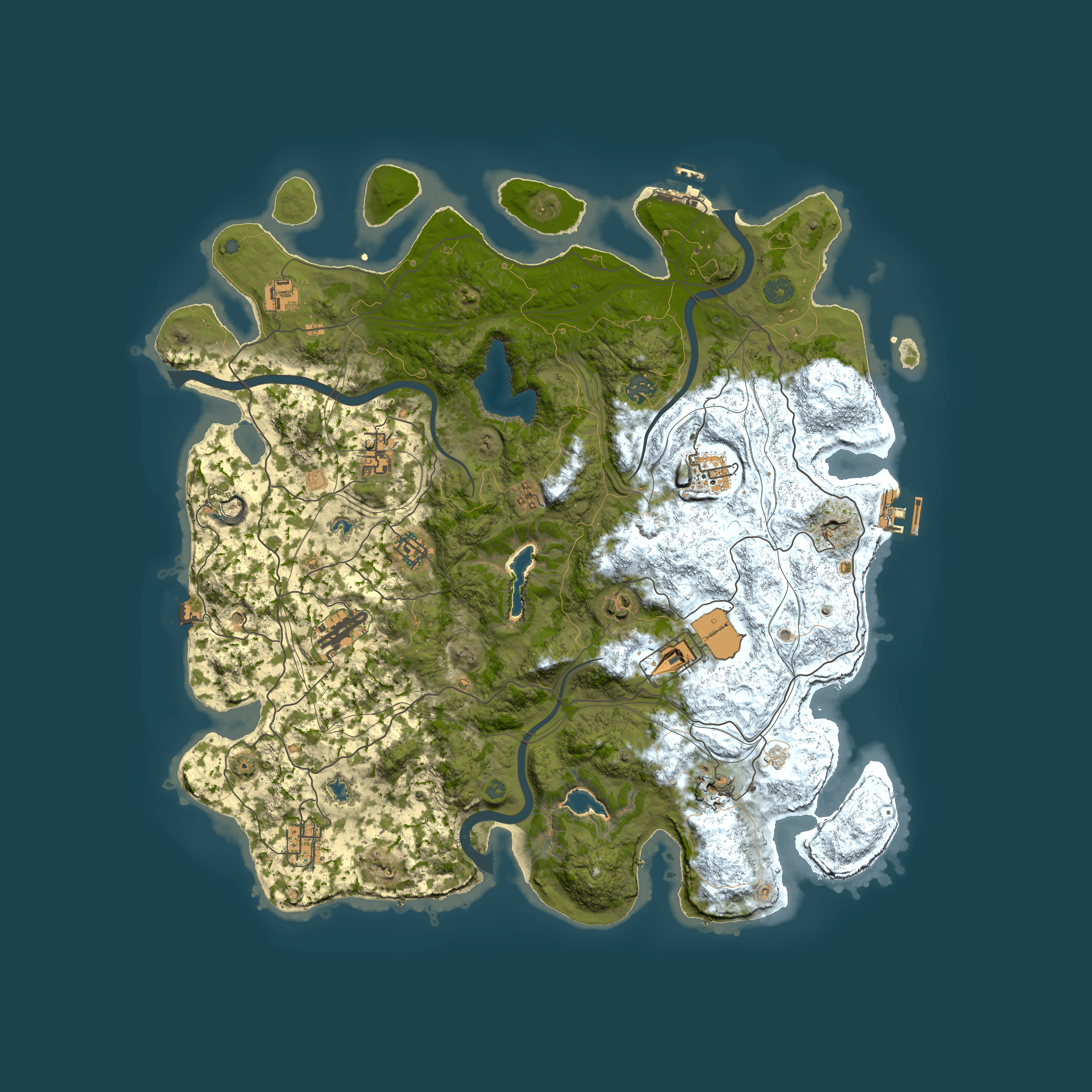 Full top-down render of Rust map seed 774806383, 4500x4500m