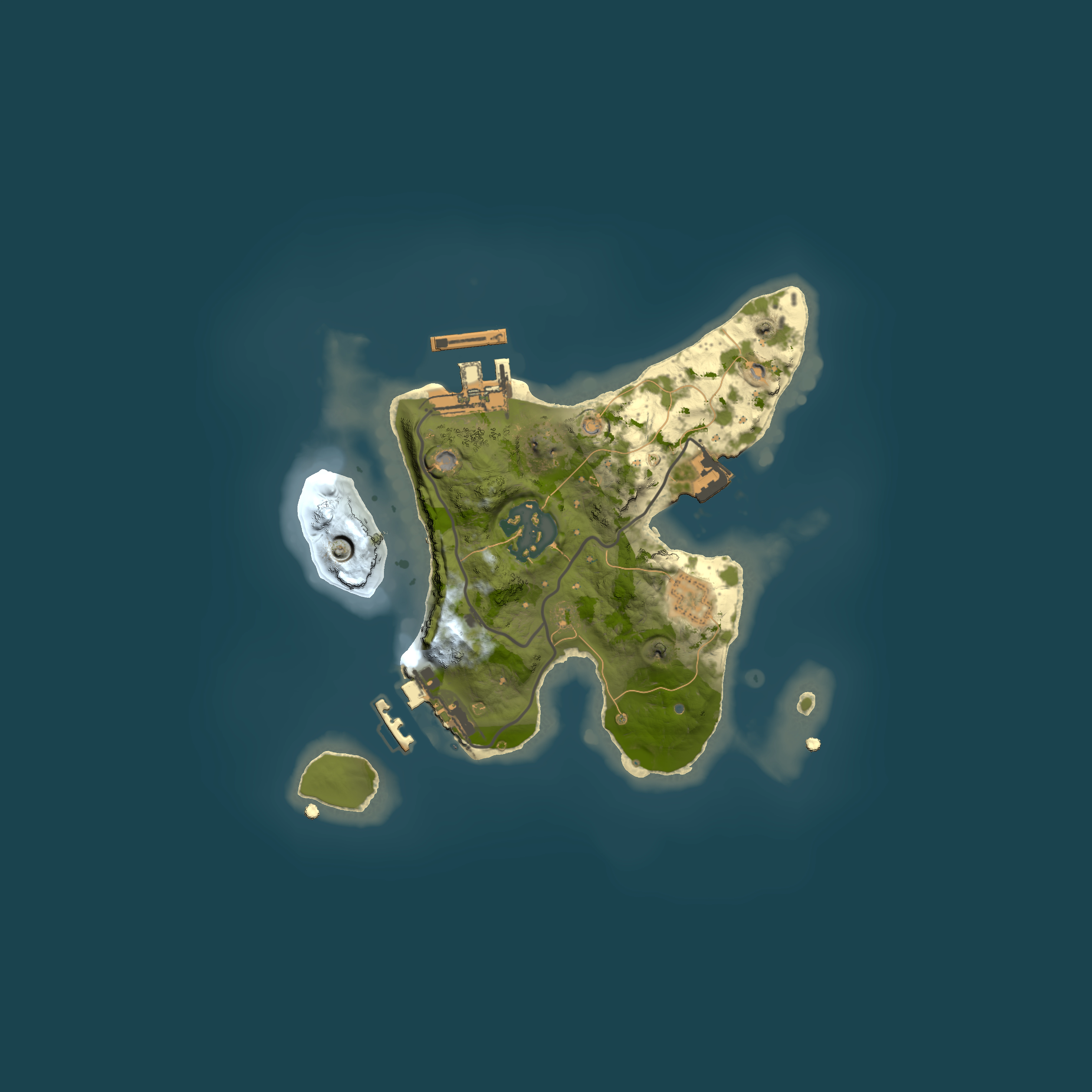 Full top-down render of Rust map seed 914151387, 2000x2000m