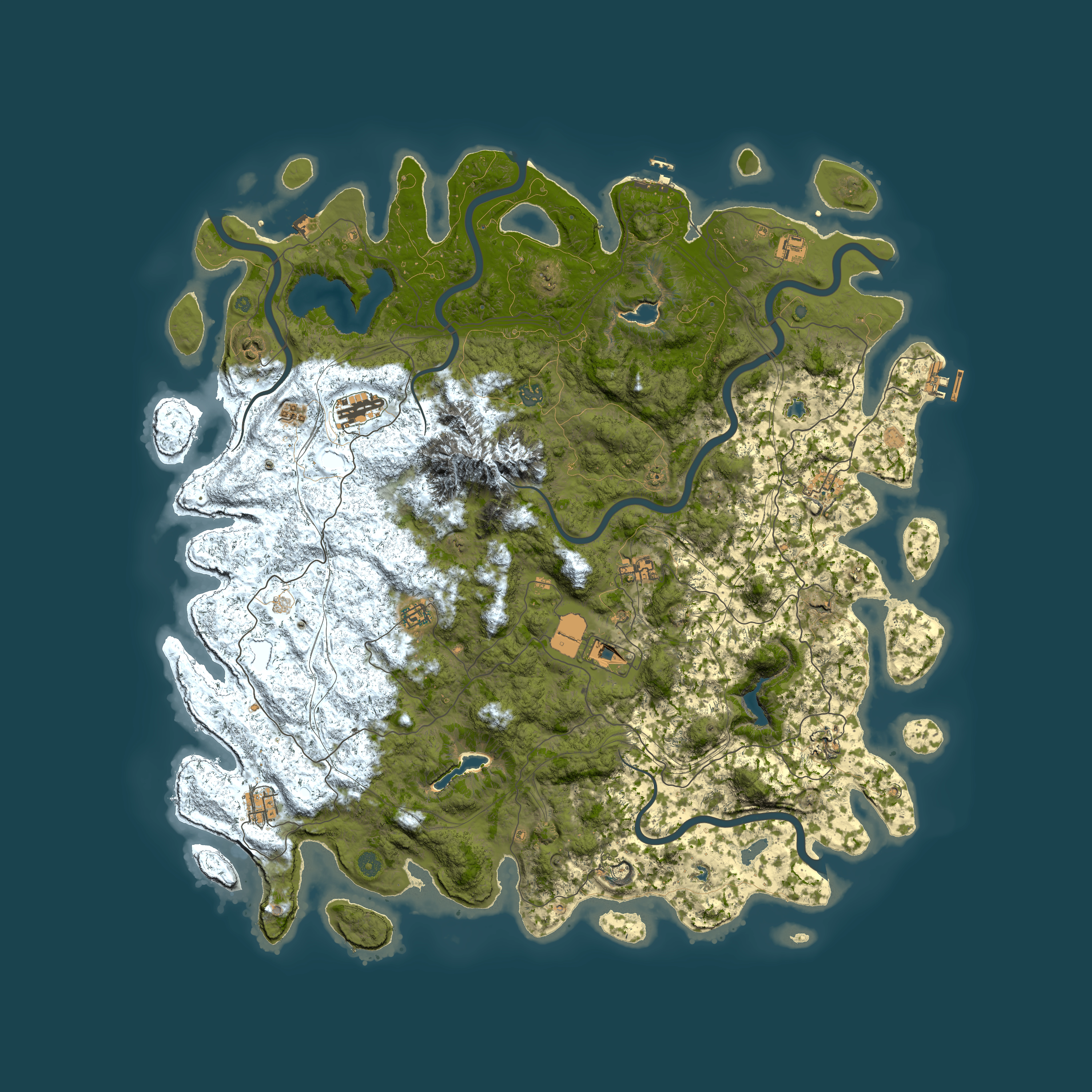 Full top-down render of Rust map seed 1200206427, 5500x5500m