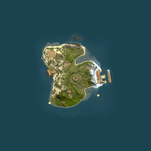 Rust map seed 1598885318, 1500x1500m top-down preview