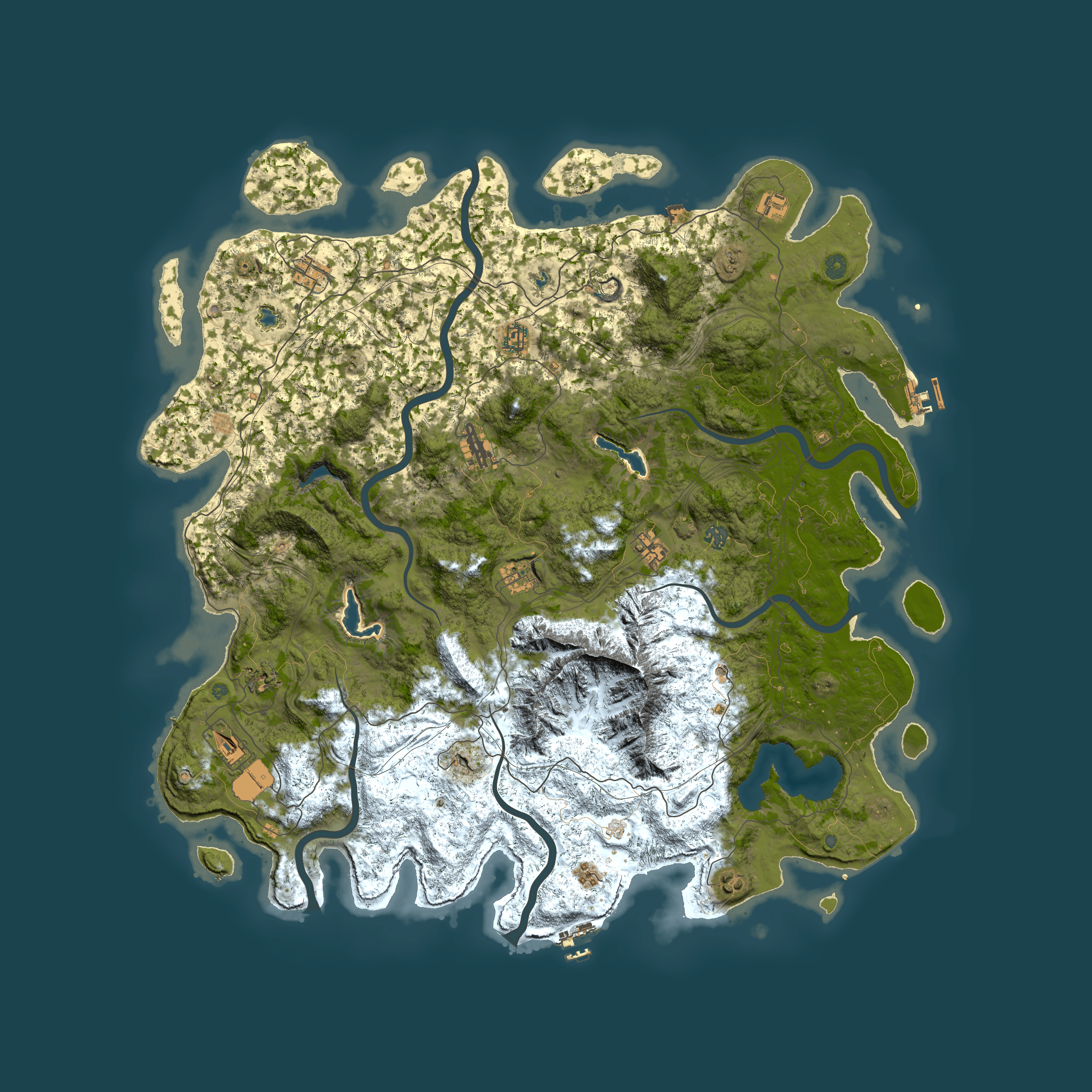 Full top-down render of Rust map seed 1973949240, 5500x5500m