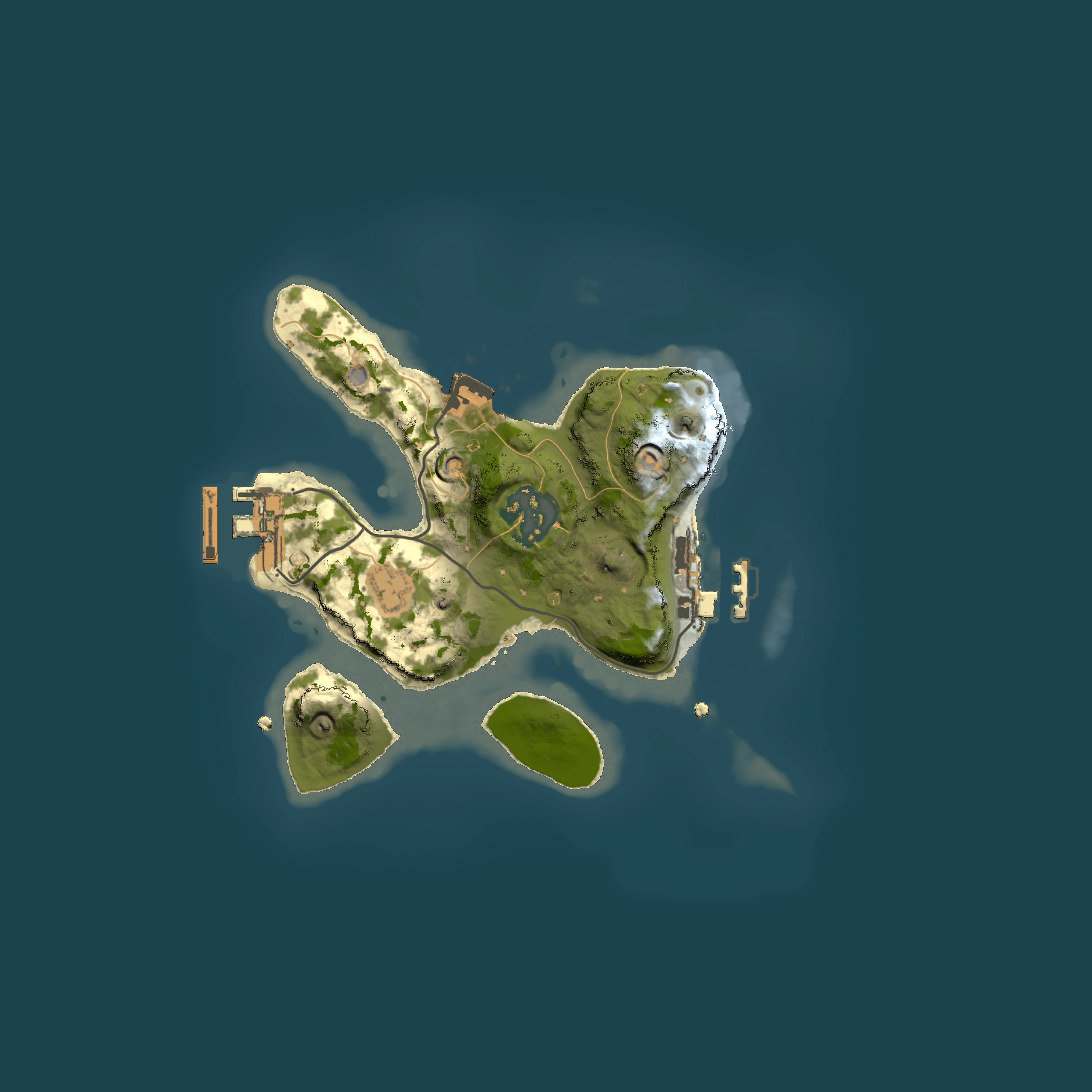 Full top-down render of Rust map seed 807159699, 2000x2000m