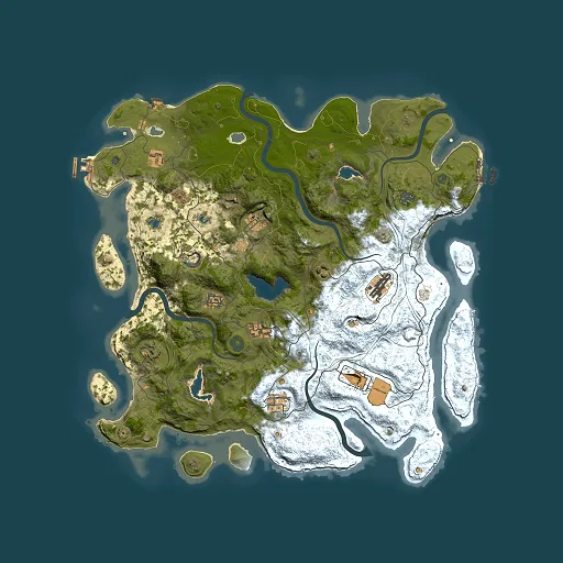 Rust map seed 783225925, 4500x4500m top-down preview