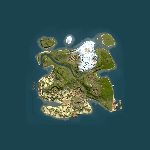 Rust map seed 1248912568, 2500x2500m top-down preview