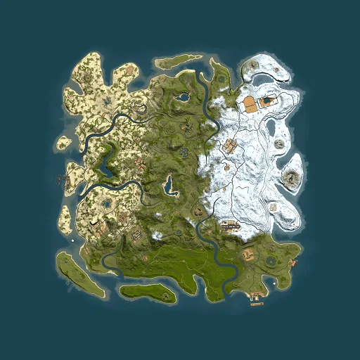 Rust map seed 1881117417, 4500x4500m top-down preview