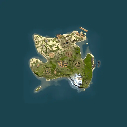Rust map seed 1401059833, 2000x2000m top-down preview