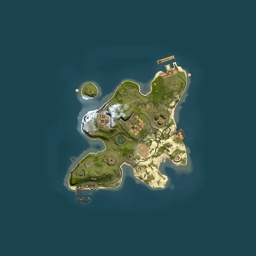 Rust map seed 1600541886, 2000x2000m top-down preview