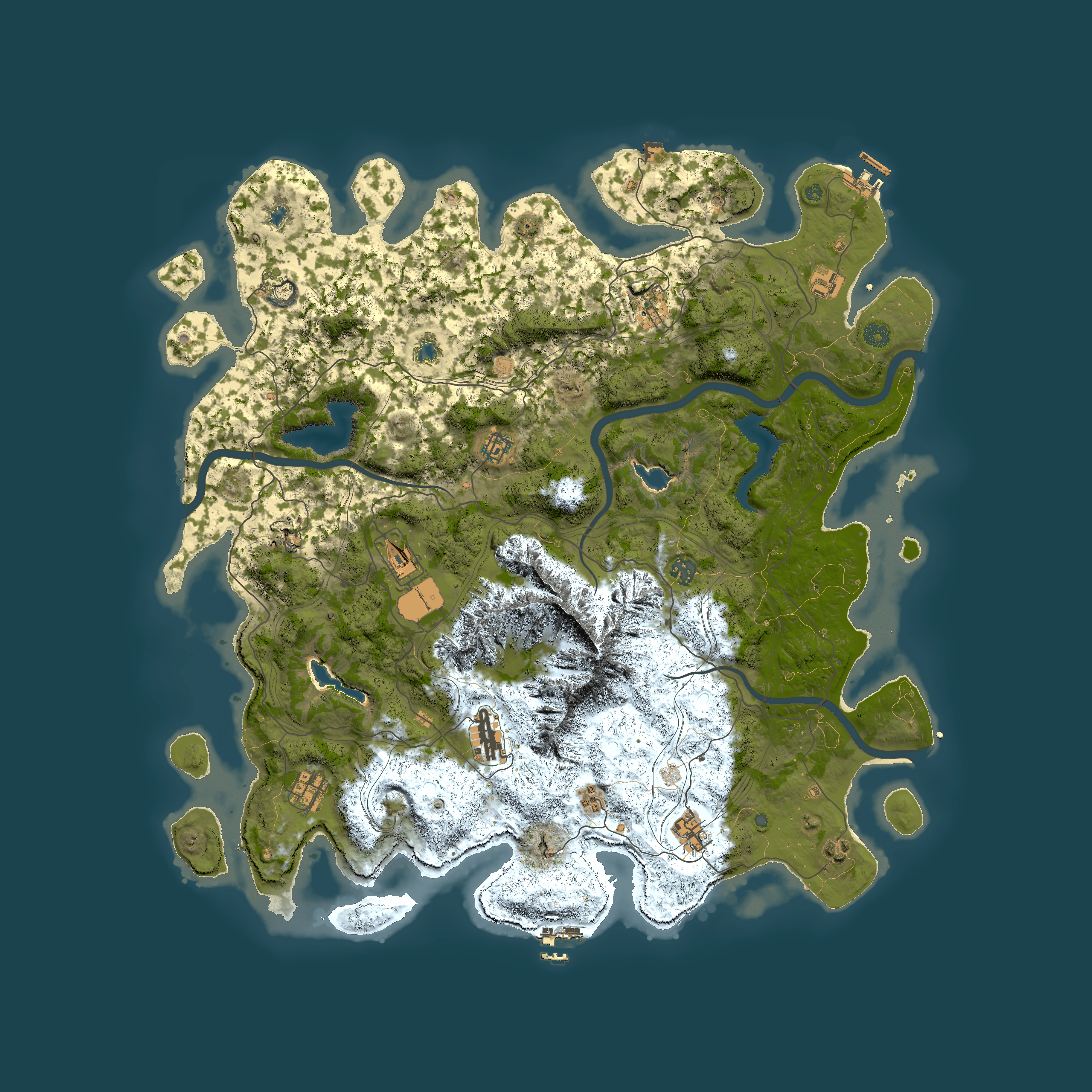Full top-down render of Rust map seed 1844848311, 5000x5000m