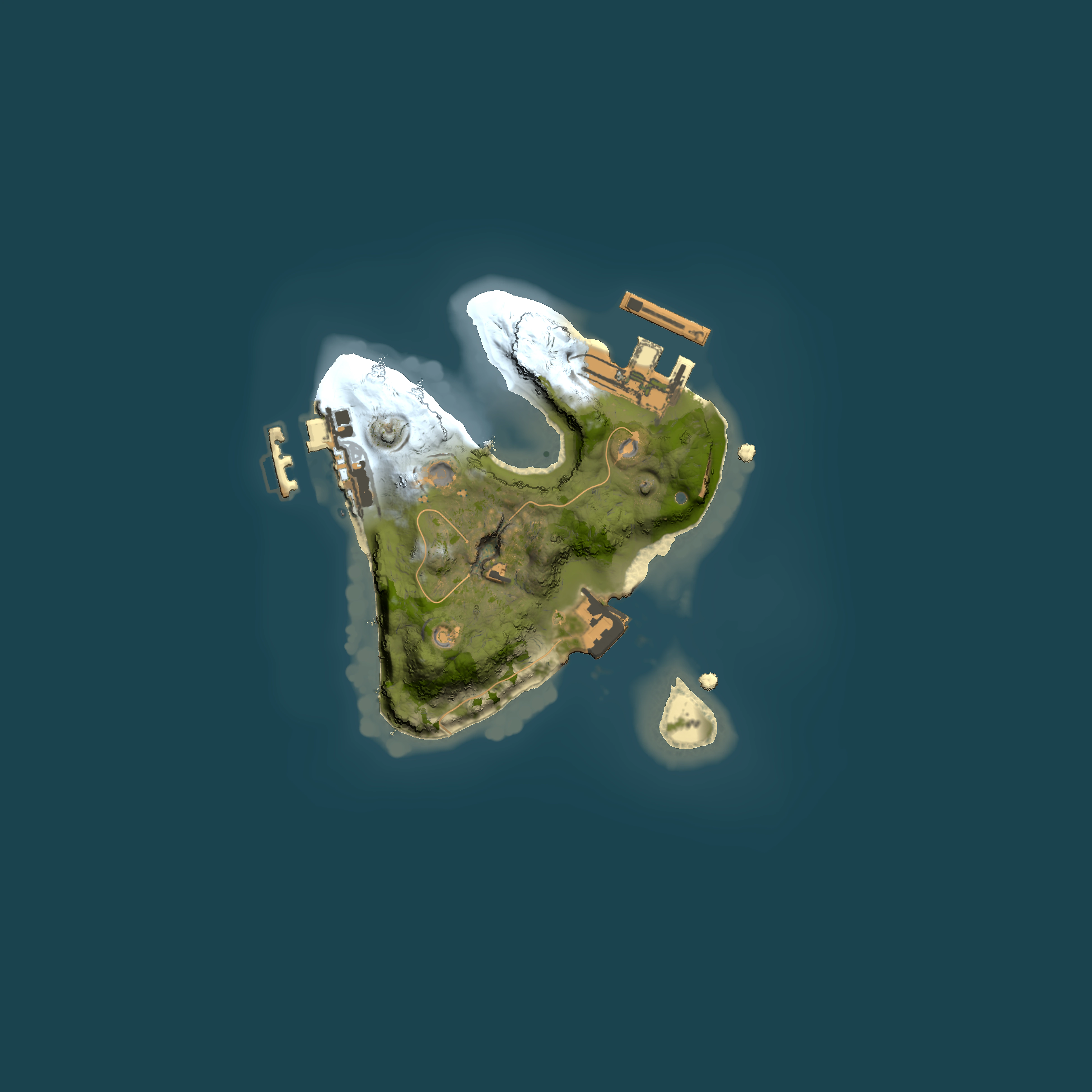 Full top-down render of Rust map seed 87467029, 1500x1500m
