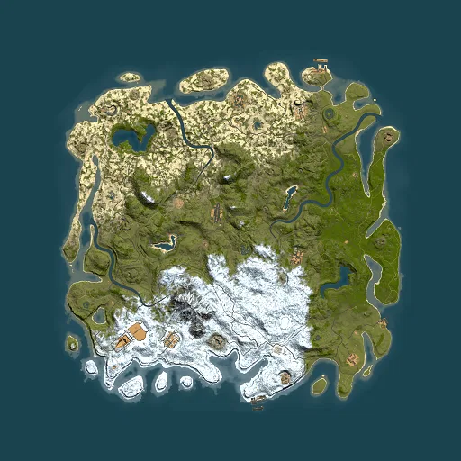 Rust map seed 1016053926, 5500x5500m top-down preview