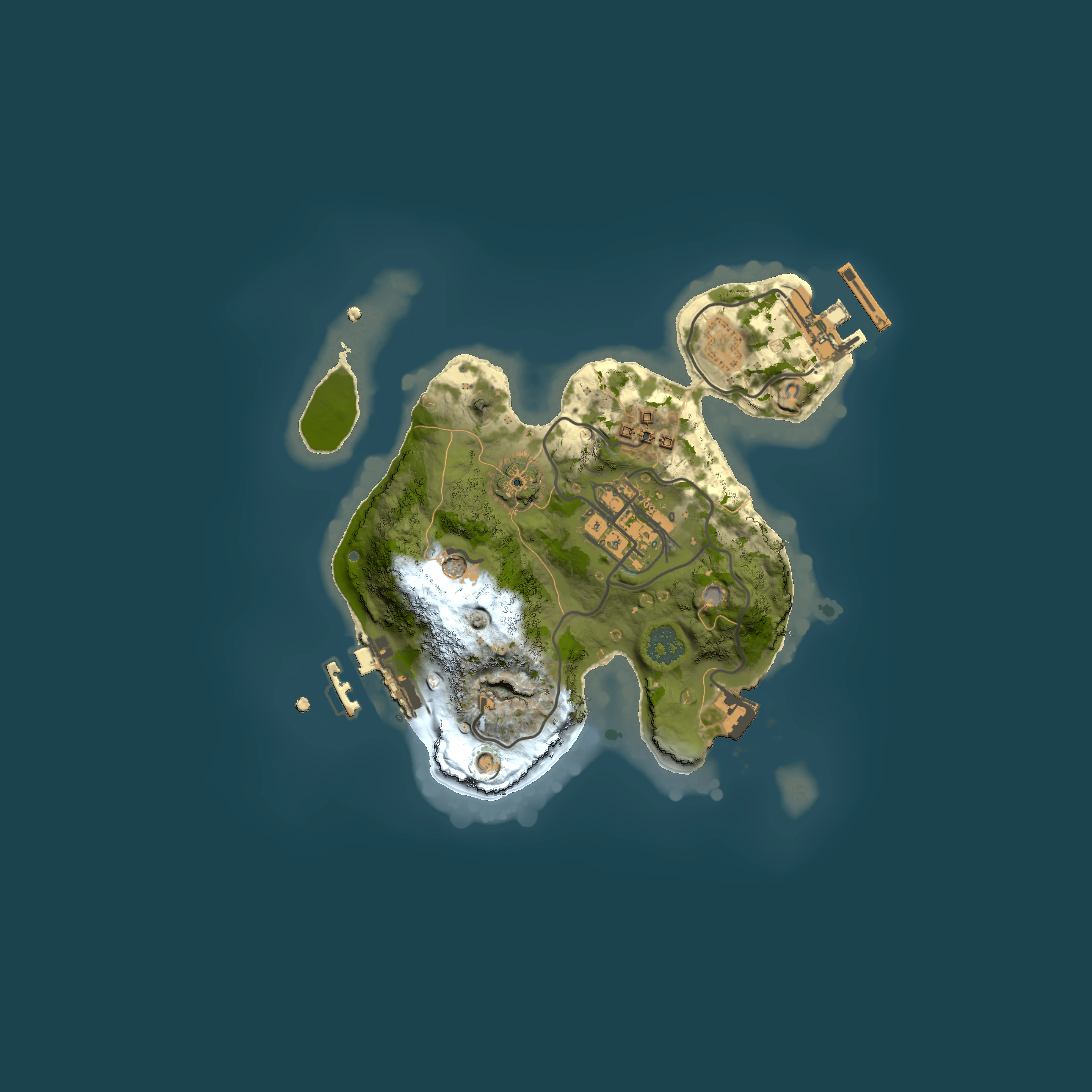 Full top-down render of Rust map seed 1103747152, 2000x2000m