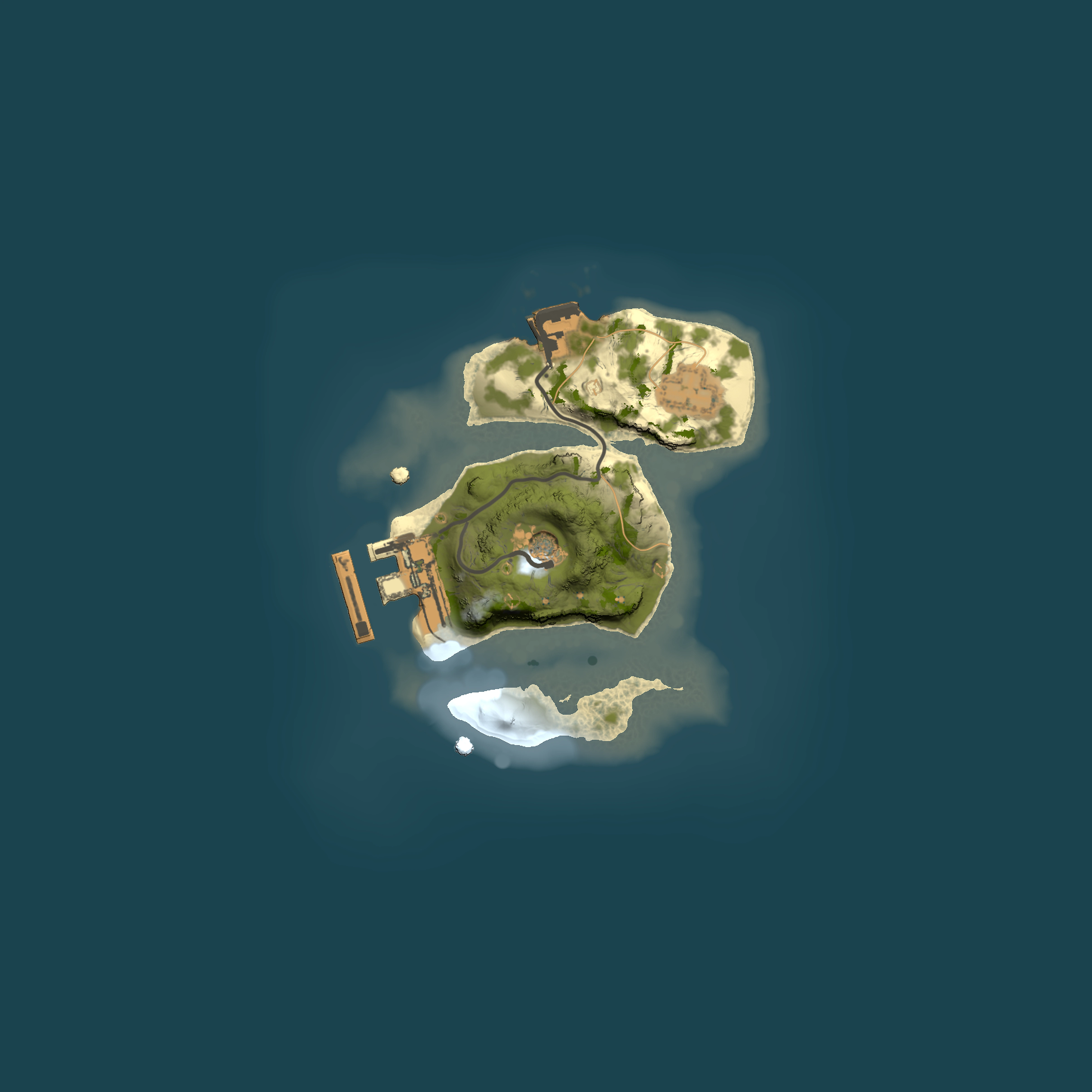 Full top-down render of Rust map seed 802687474, 1500x1500m