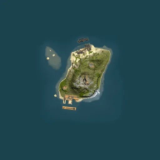 Rust map seed 130951063, 1500x1500m top-down preview