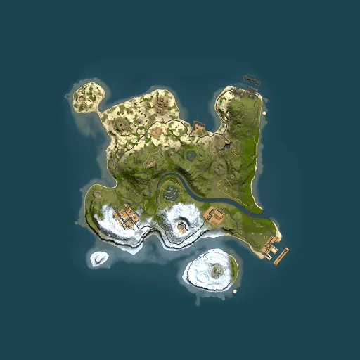 Rust map seed 1866928682, 2500x2500m top-down preview