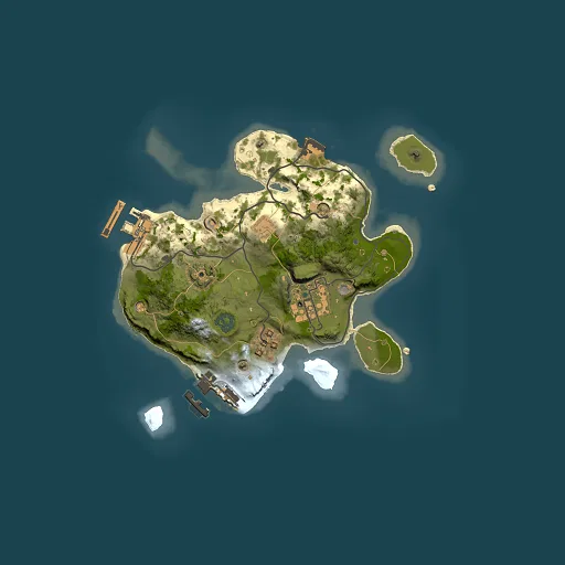 Rust map seed 510933807, 2000x2000m top-down preview