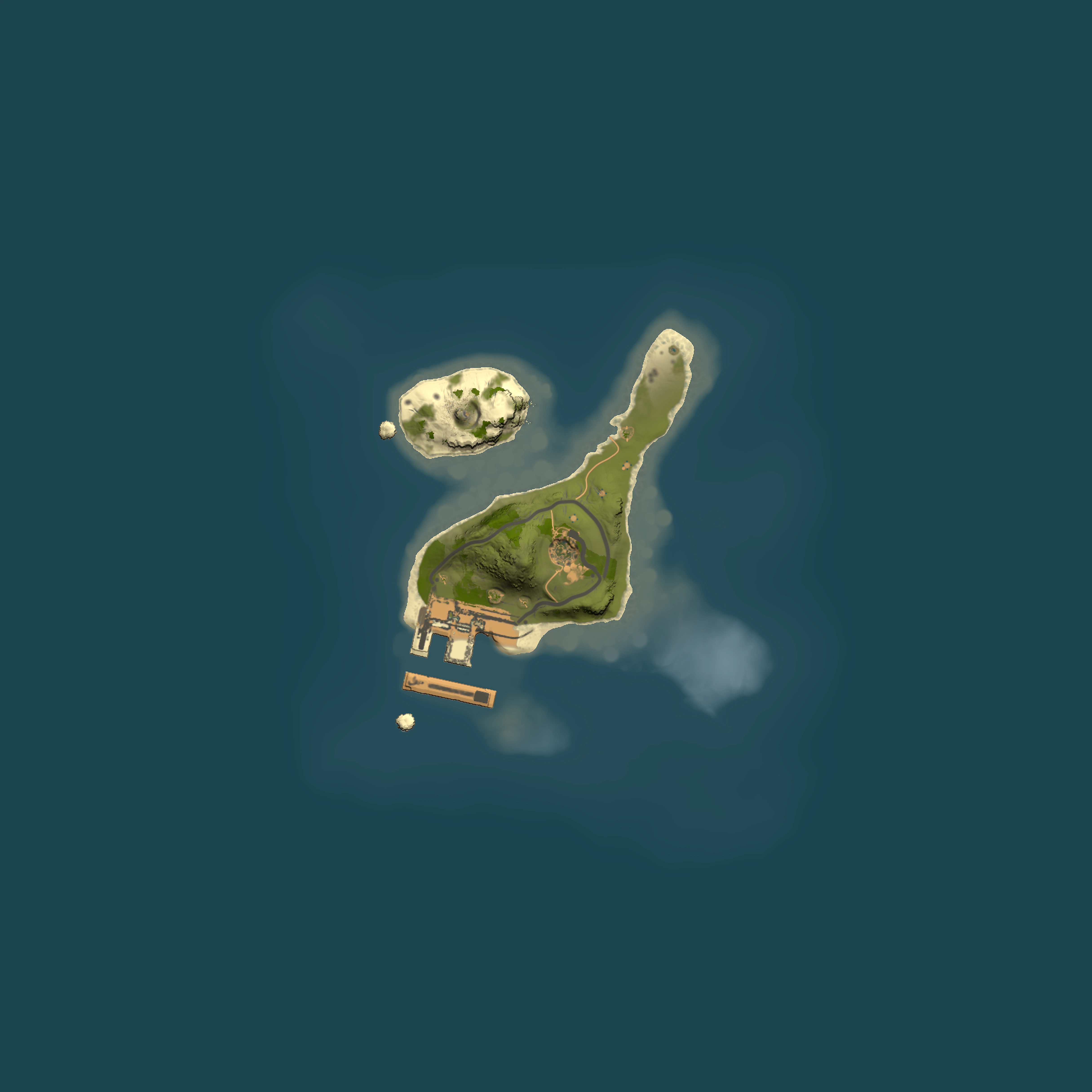 Full top-down render of Rust map seed 527708167, 1500x1500m