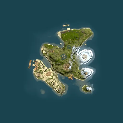 Rust map seed 1006666660, 2000x2000m top-down preview