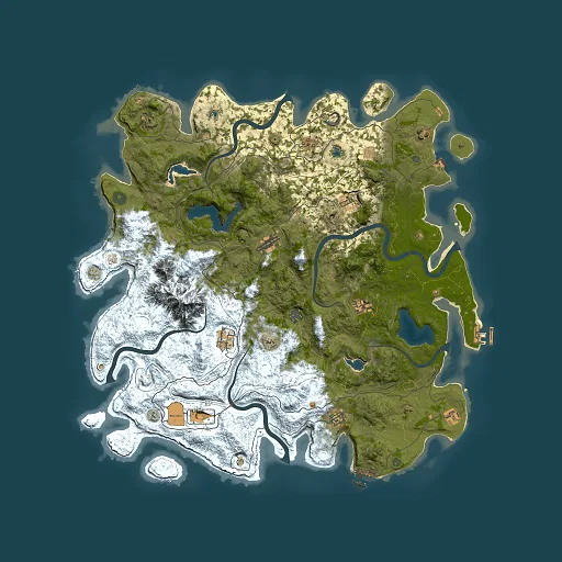 Rust map seed 1480280966, 5000x5000m top-down preview