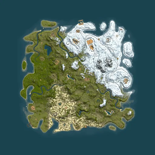 Rust map seed 522412095, 5500x5500m top-down preview