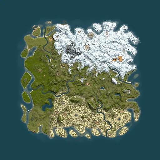 Rust map seed 682255035, 6000x6000m top-down preview