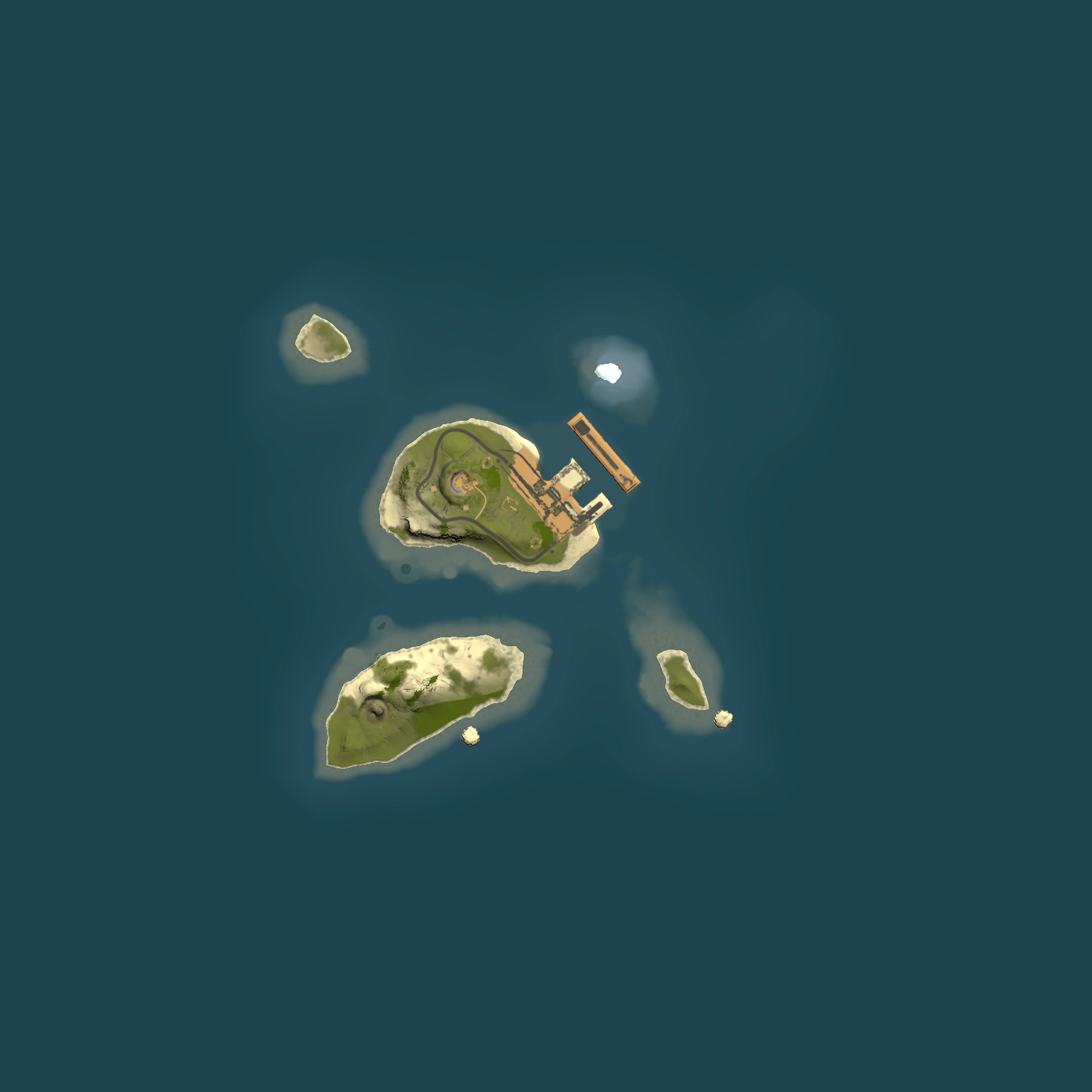 Full top-down render of Rust map seed 307448344, 1500x1500m