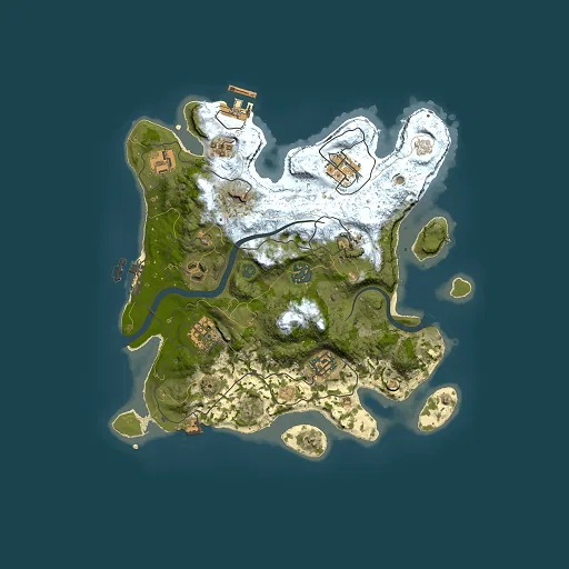 Rust map seed 1388104278, 3000x3000m top-down preview