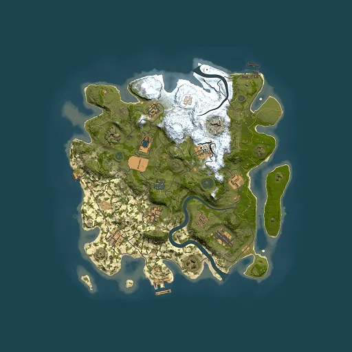 Rust map seed 1935051810, 3500x3500m top-down preview