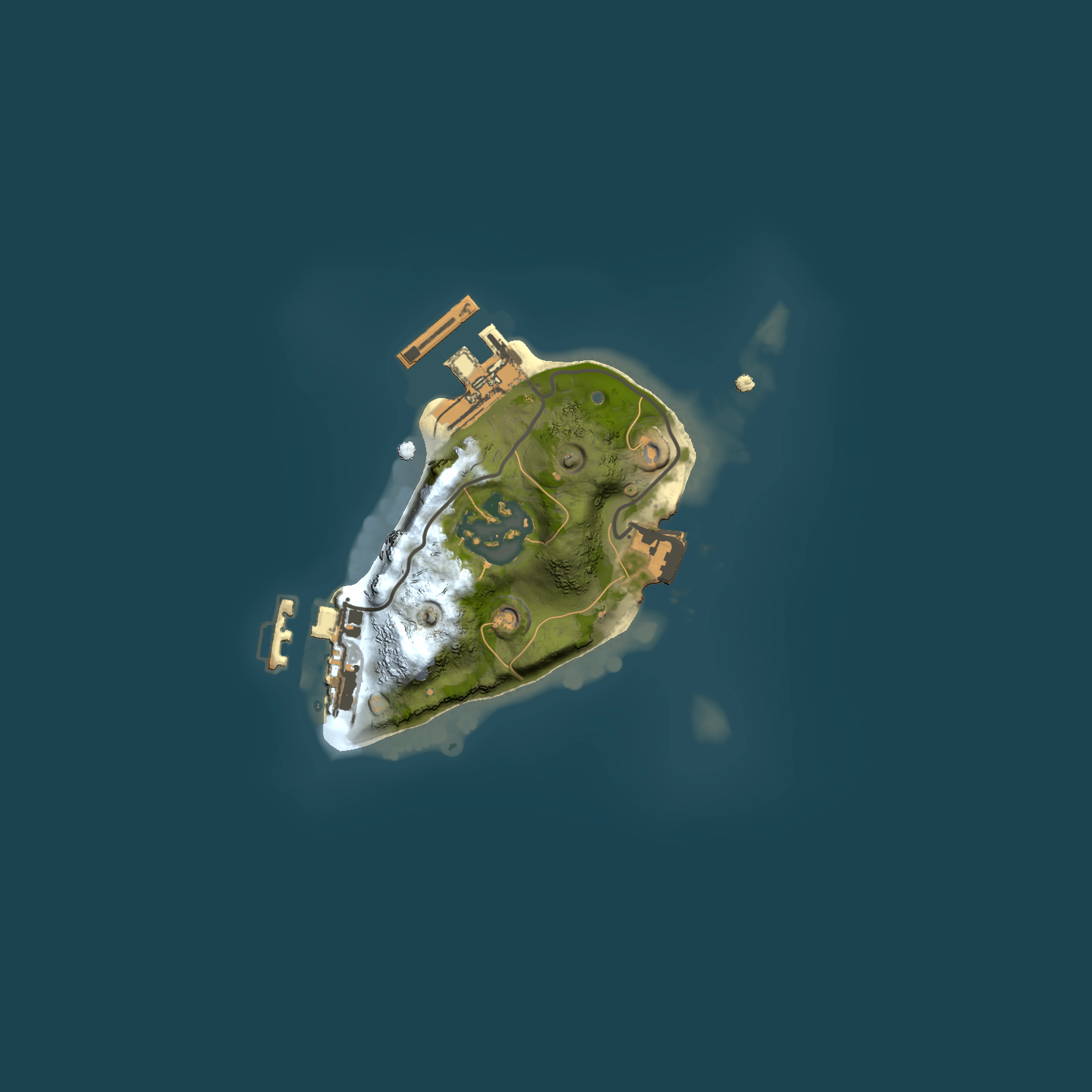 Full top-down render of Rust map seed 1700277403, 1500x1500m