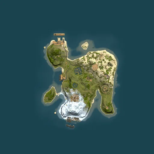 Rust map seed 1240294723, 2000x2000m top-down preview